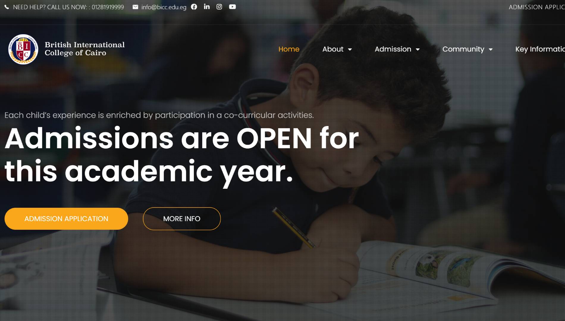 British International College of Cairo (BICC) - a project by ZADIANS