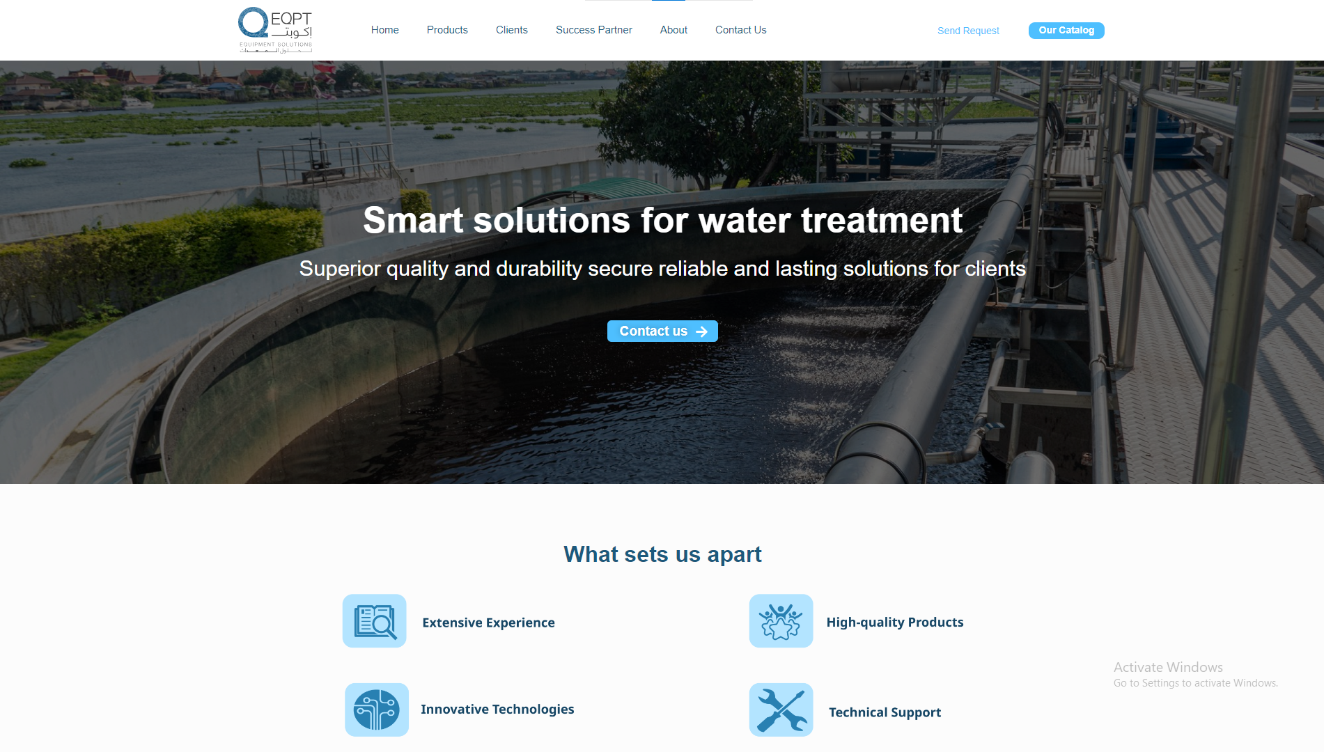 EQPT Solution - a project by ZADIANS