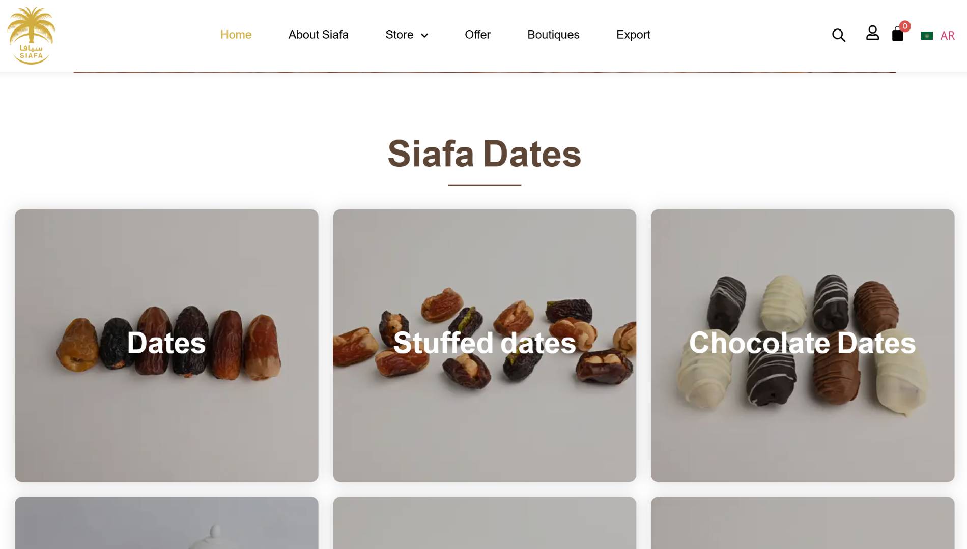 Siafa Dates - a project by ZADIANS